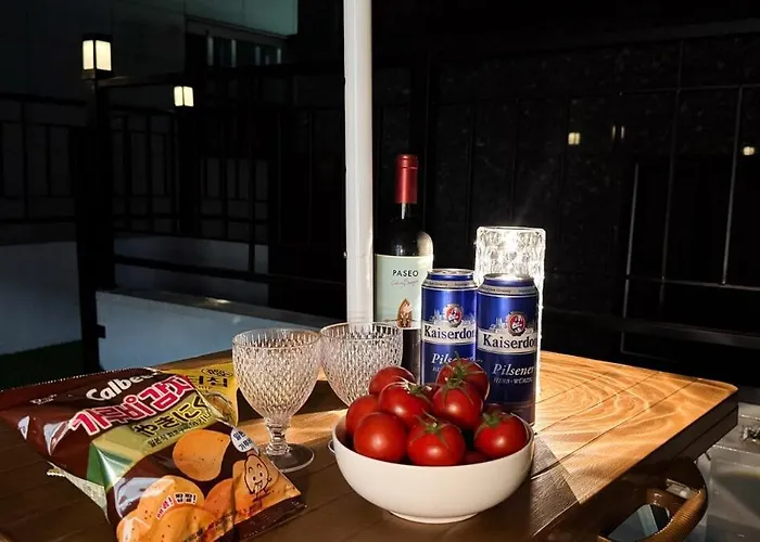 Apartament Rooftop House #3rooms #5beds #free Luggage Storage #201 Seul