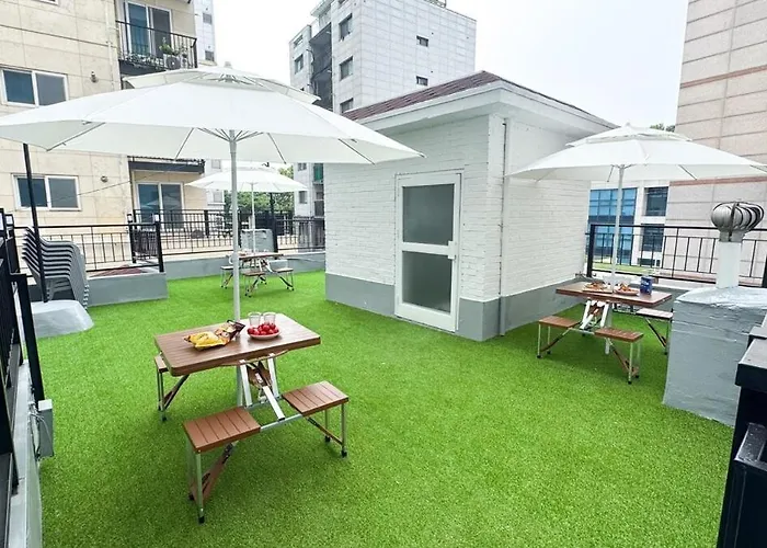 Rooftop House #3rooms #5beds #free Luggage Storage #201 Apartament *